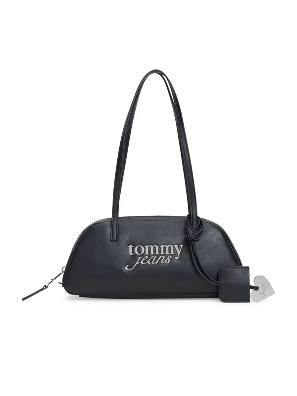 Tommy Jeans Tommy Jeans Torba za na rame  crna / srebro