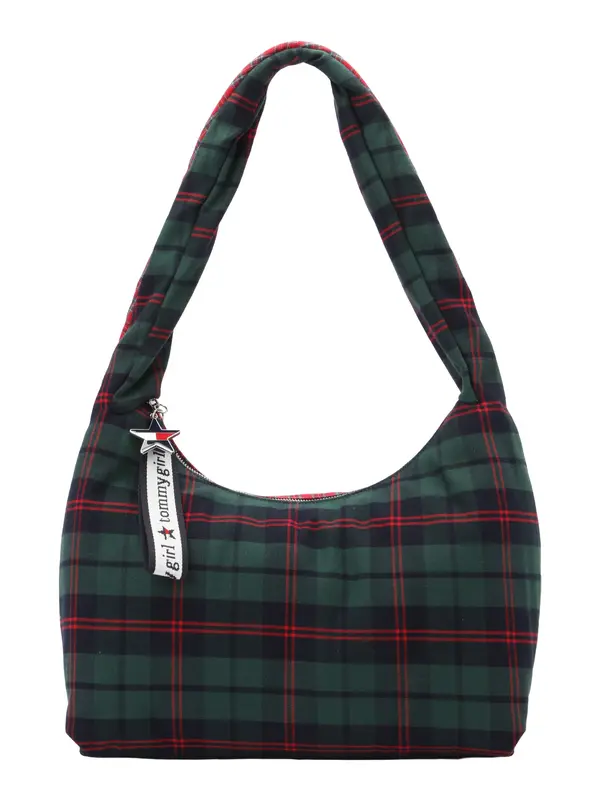 Tommy Jeans Tommy Jeans Torba za na rame  zelena / crvena