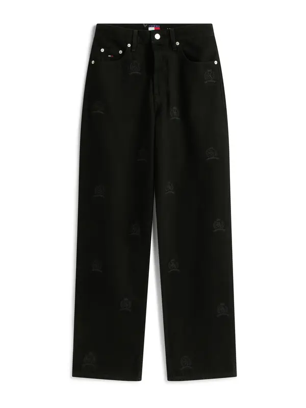 Tommy Jeans Tommy Jeans Traperice 'LAYLA'  tamo siva / crni traper