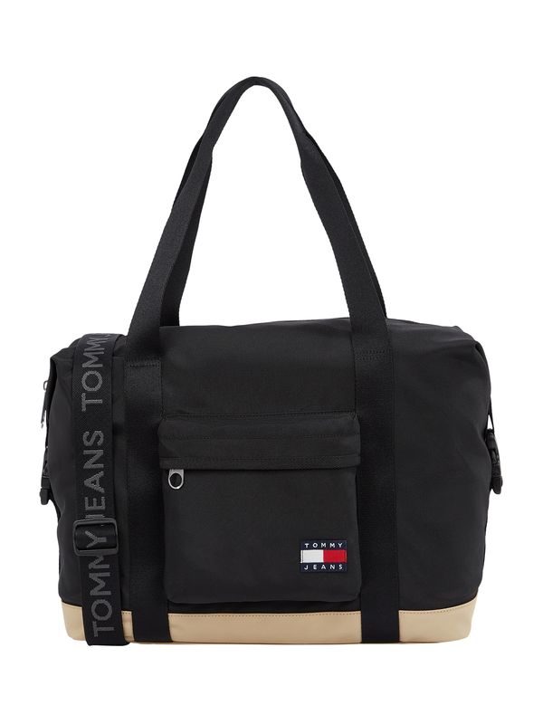 Tommy Jeans Tommy Jeans Vikend torba 'ESS DAILY'  kaki / crna