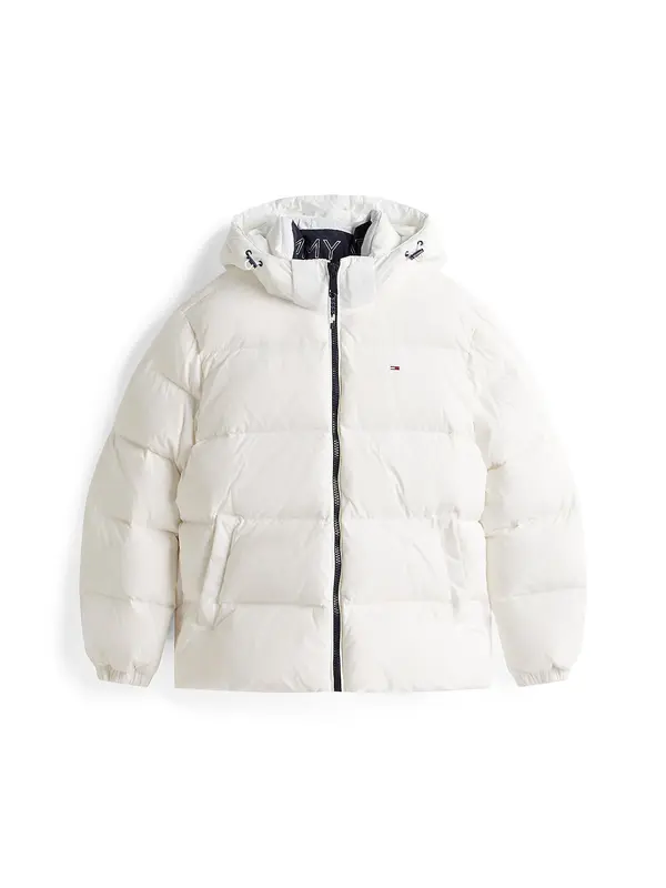 Tommy Jeans Tommy Jeans Zimska jakna 'Essential'  bijela