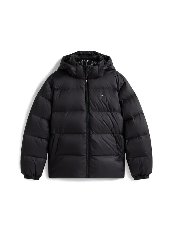 Tommy Jeans Tommy Jeans Zimska jakna 'Essential'  crna