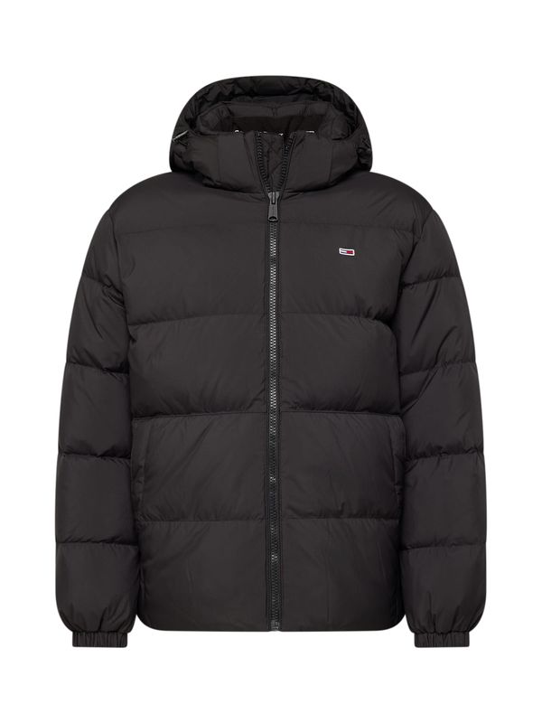 Tommy Jeans Tommy Jeans Zimska jakna 'Essential'  plava / crvena / crna / bijela