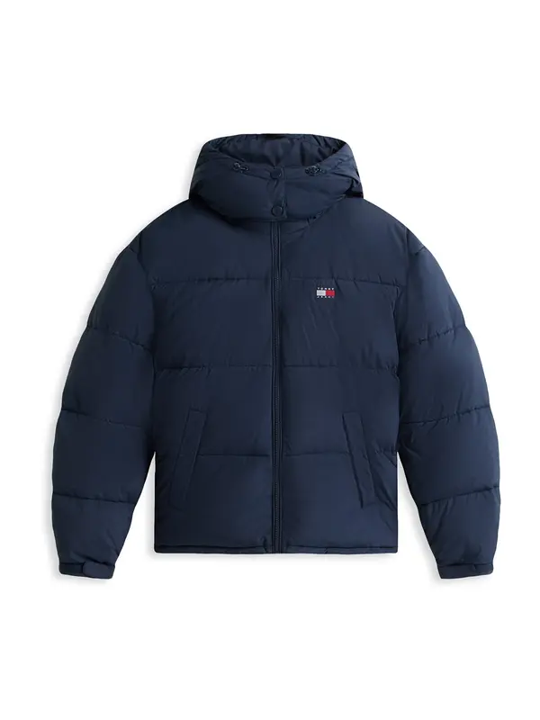 Tommy Jeans Tommy Jeans Zimska jakna  mornarsko plava / crvena / bijela