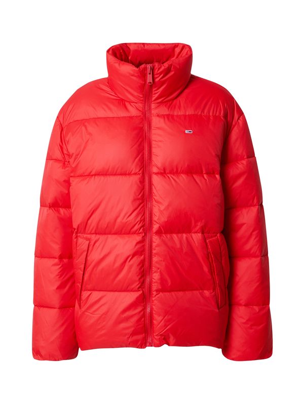 Tommy Jeans Tommy Jeans Zimska jakna  mornarsko plava / crvena / bijela