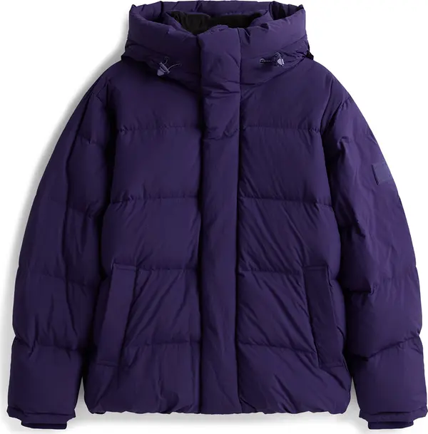 Tommy Jeans Tommy Jeans Zimska jakna  tamno ljubičasta