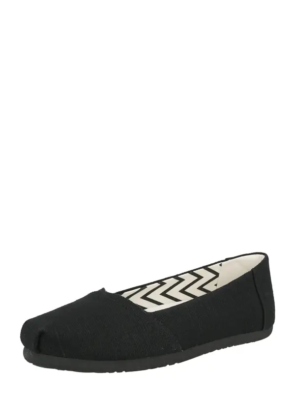 TOMS TOMS Balerinke 'ALPARGATA'  crna