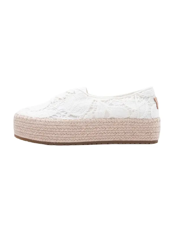 TOMS TOMS Espadrile 'Valencia'  bijela
