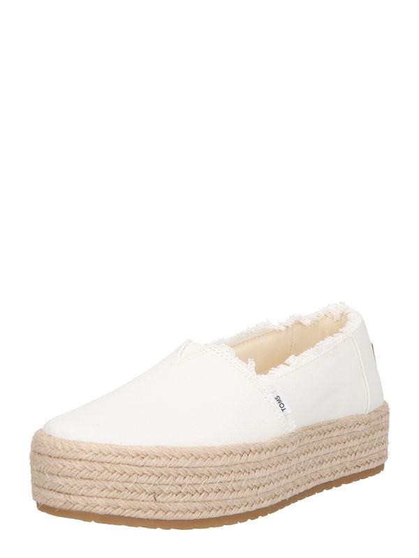 TOMS TOMS Espadrile 'VALENCIA'  bijela
