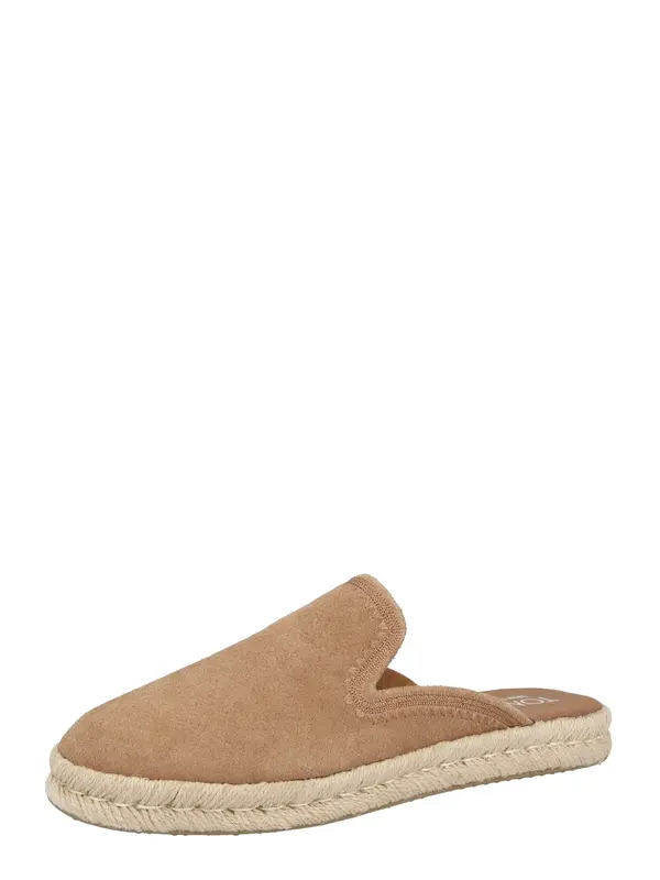 TOMS TOMS Natikače s potpeticom 'SANTIAGO'  svijetlosmeđa