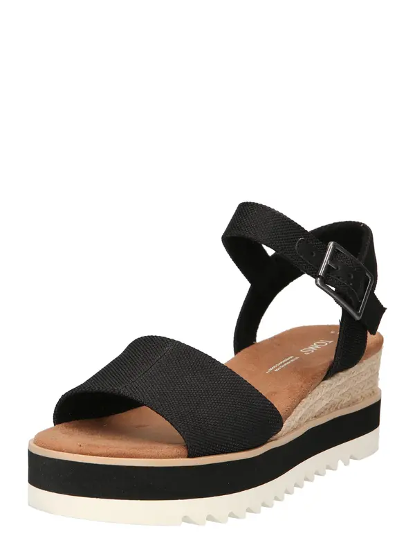 TOMS TOMS Sandale 'DIANA'  crna