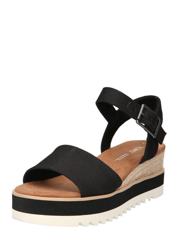 TOMS TOMS Sandale 'DIANA'  crna