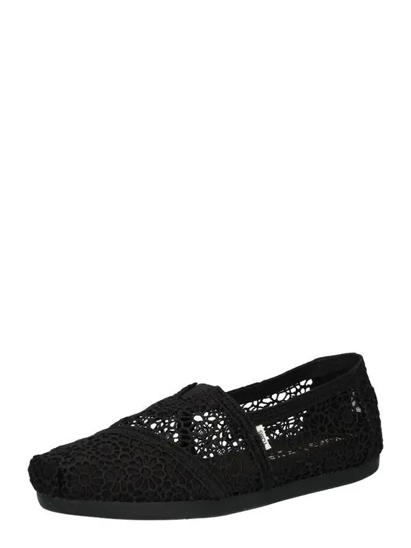 TOMS TOMS Slip On cipele 'ALPARGATA'  crna