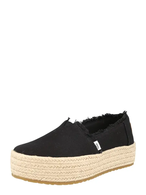TOMS TOMS Slip On cipele 'VALENCIA'  crna