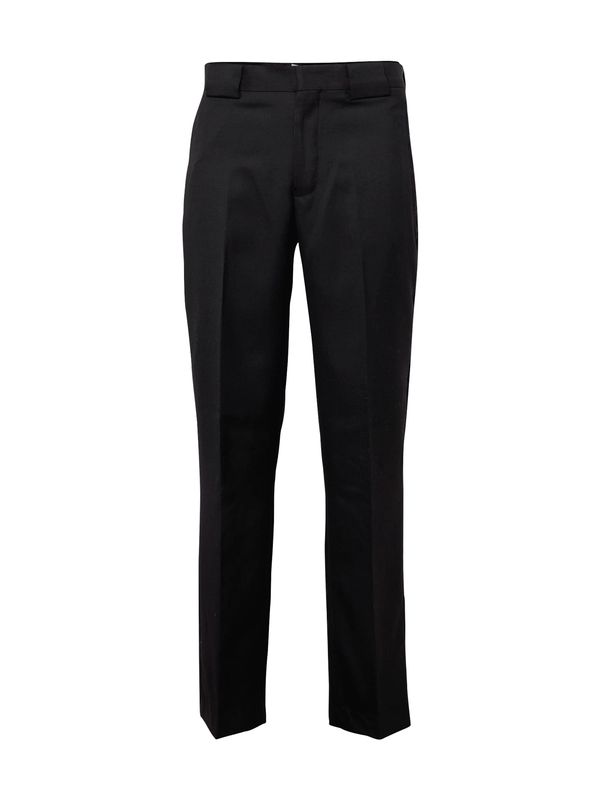 TOPMAN TOPMAN Hlače na crtu  crna