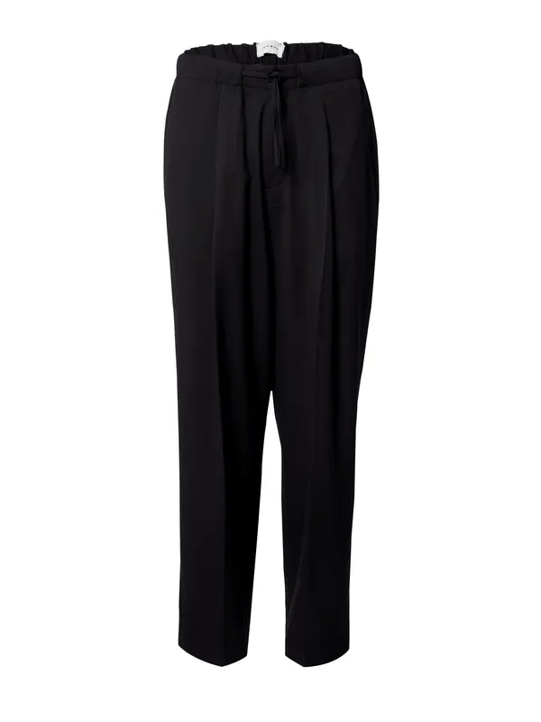 TOPMAN TOPMAN Hlače s naborima  crna