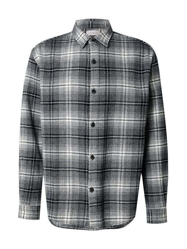TOPMAN TOPMAN Košulja  crna / bijela