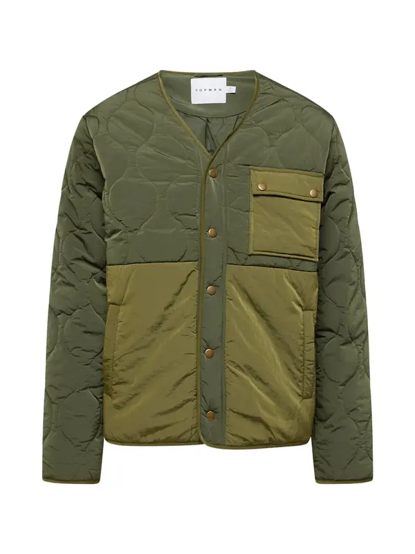 TOPMAN TOPMAN Prijelazna jakna  kaki / maslinasta
