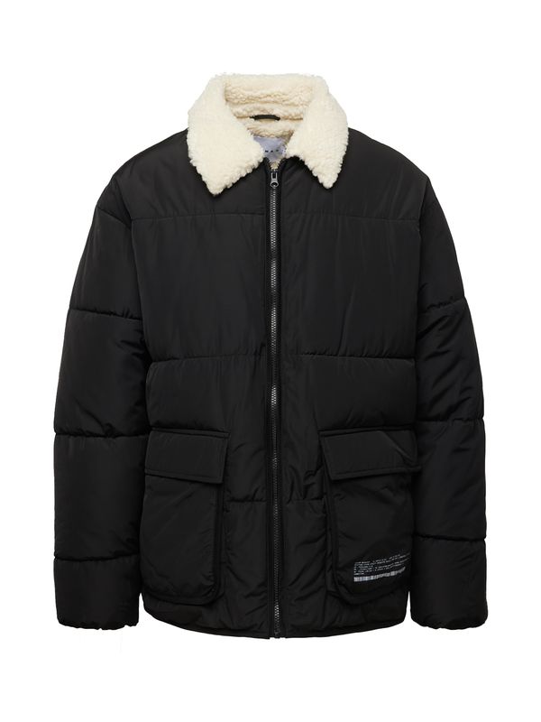 TOPMAN TOPMAN Zimska jakna  ecru/prljavo bijela / crna