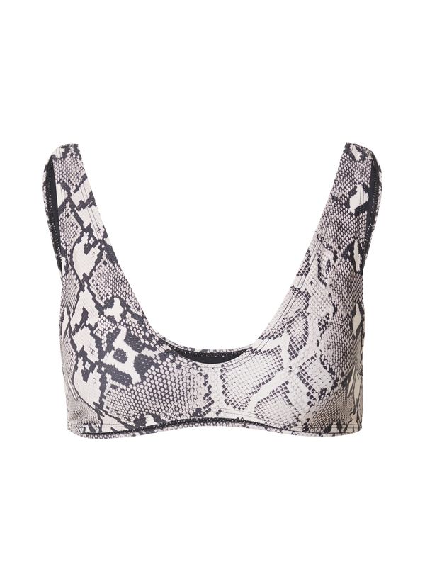 TOPSHOP TOPSHOP Bikini gornji dio  siva / crna / prljavo bijela