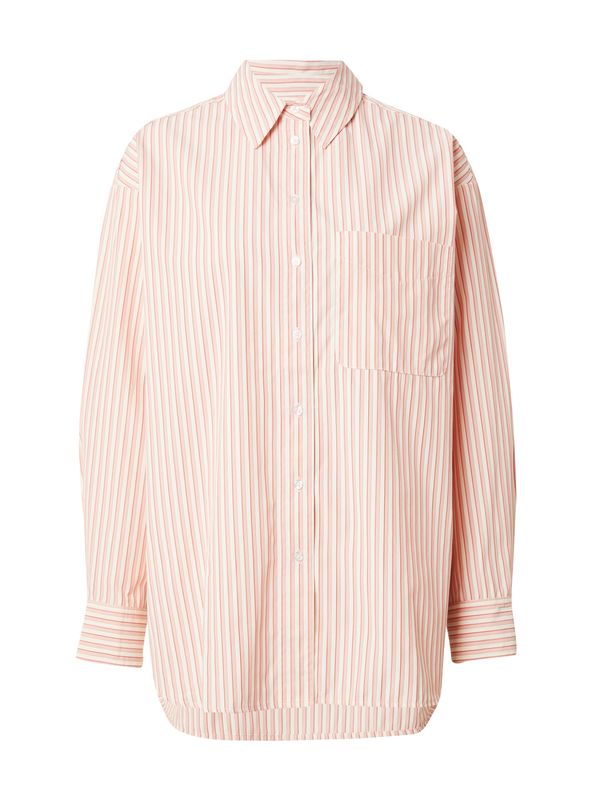 TOPSHOP TOPSHOP Bluza  pastelno crvena / svijetlocrvena / bijela