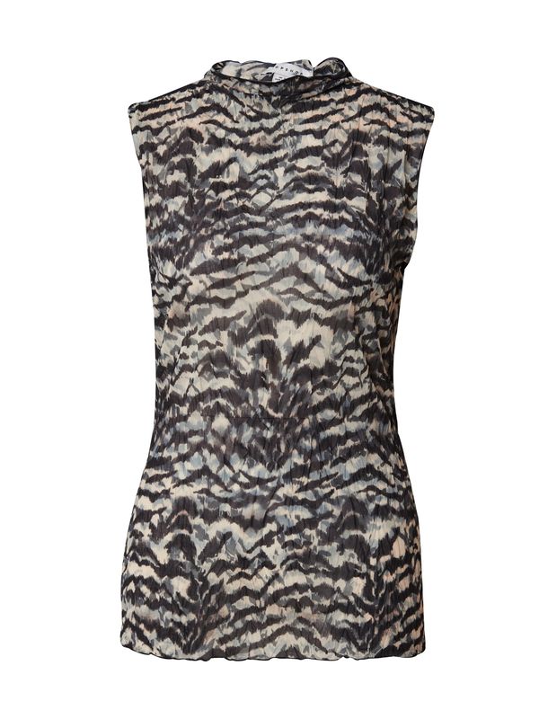 TOPSHOP TOPSHOP Bluza  svijetloplava / crna / bijela