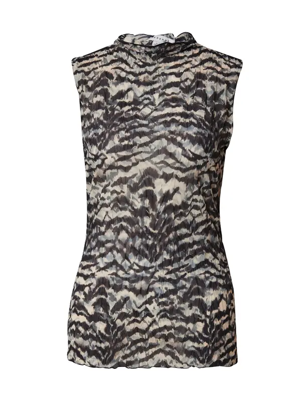 TOPSHOP TOPSHOP Bluza  svijetloplava / crna / bijela