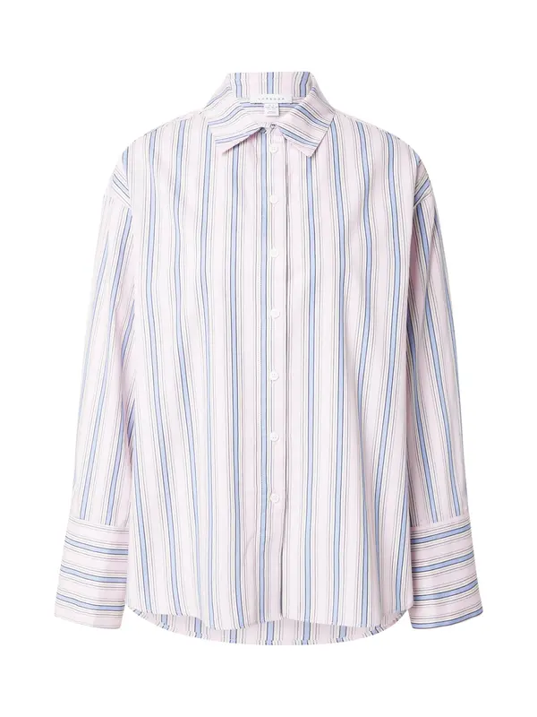 TOPSHOP TOPSHOP Bluza  svijetloplava / tamno plava / svijetloroza / bijela