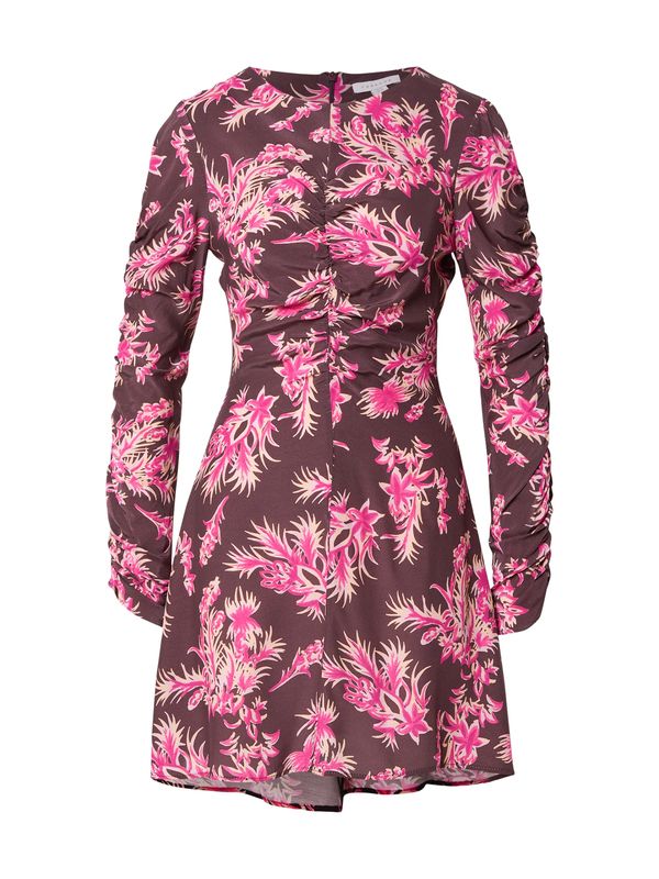 TOPSHOP TOPSHOP Haljina  bež / ciklama / roza / svijetloroza