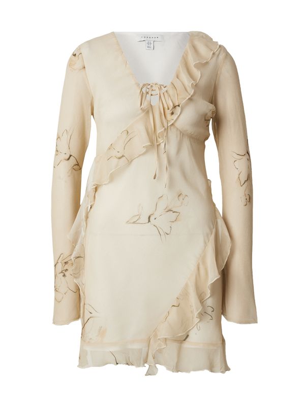 TOPSHOP TOPSHOP Haljina  bež / smeđa