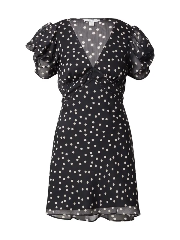 TOPSHOP TOPSHOP Haljina  crna / bijela