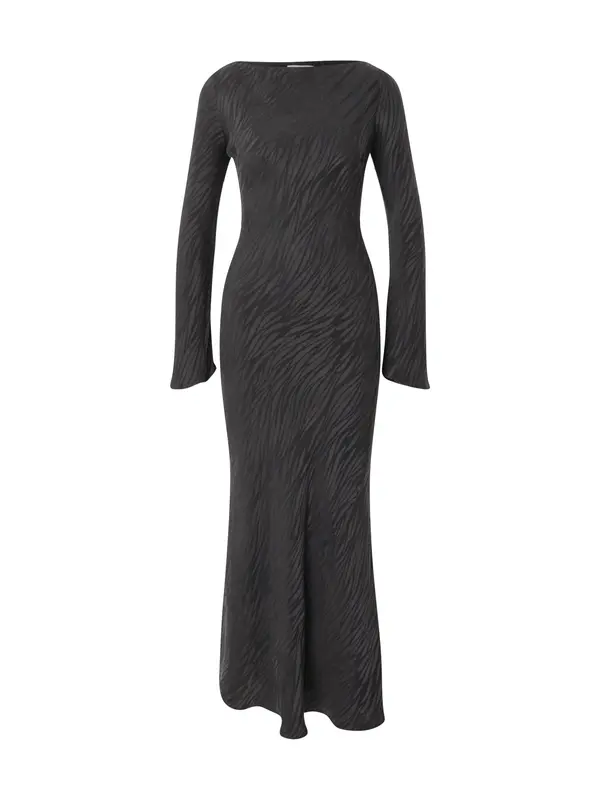 TOPSHOP TOPSHOP Haljina 'DELILAH'  antracit siva / crna