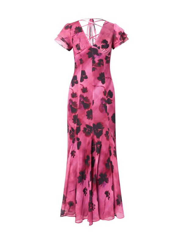 TOPSHOP TOPSHOP Haljina  magenta / crna