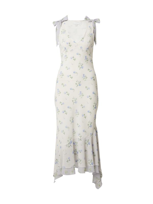 TOPSHOP TOPSHOP Haljina 'Mix and Match'  svijetloplava / svijetlozelena / bijela