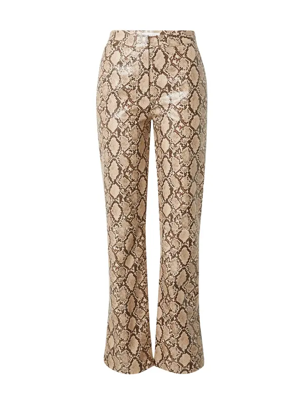 TOPSHOP TOPSHOP Hlače  bež / svijetlosmeđa / tamno smeđa / crna