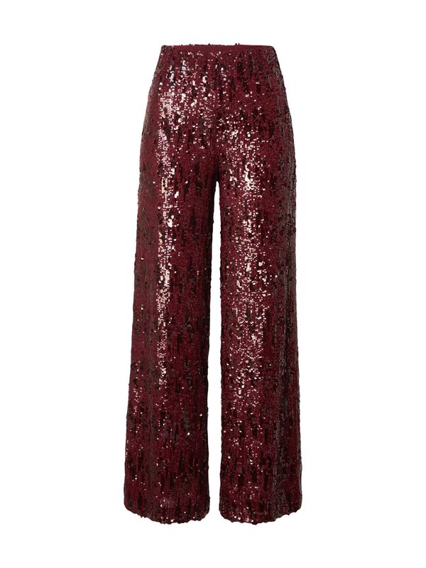 TOPSHOP TOPSHOP Hlače  burgund