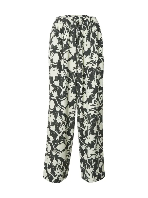 TOPSHOP TOPSHOP Hlače  menta / crna