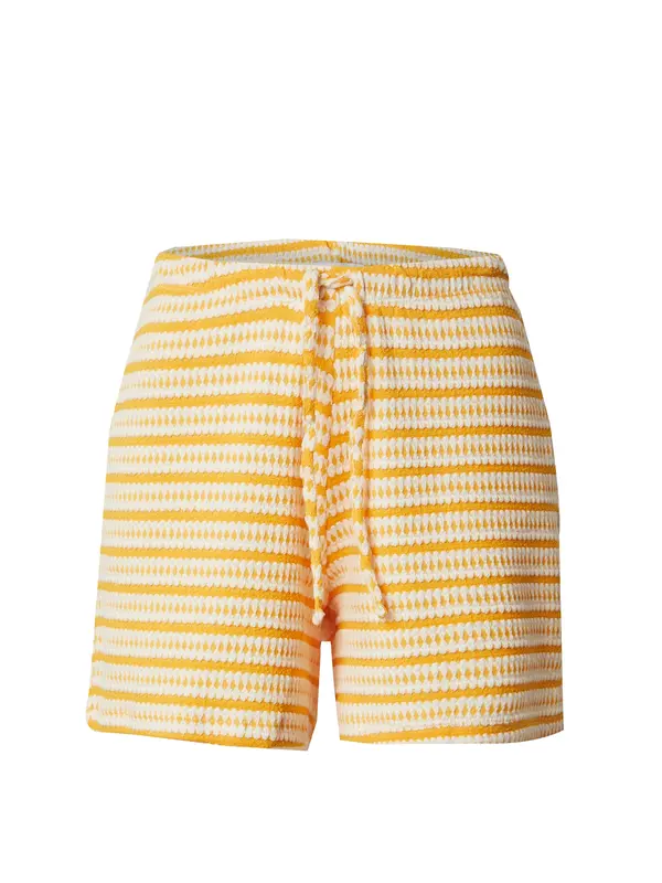 TOPSHOP TOPSHOP Hlače  narančasta / bijela