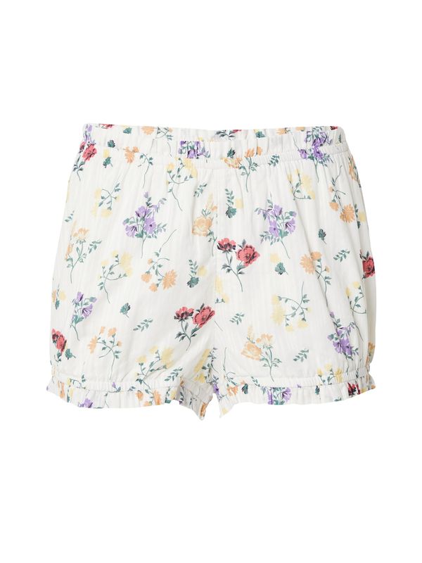 TOPSHOP TOPSHOP Hlače  žuta / smaragdno zelena / ljubičasta / bijela