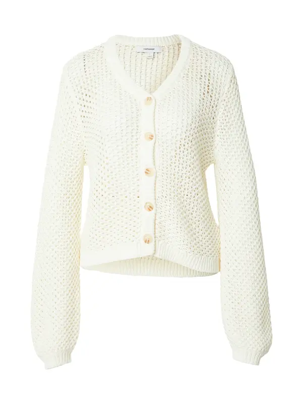 TOPSHOP TOPSHOP Kardigan 'EMELIE'  boja slonovače