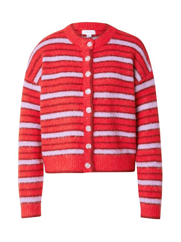 TOPSHOP TOPSHOP Kardigan  roza / crvena / burgund