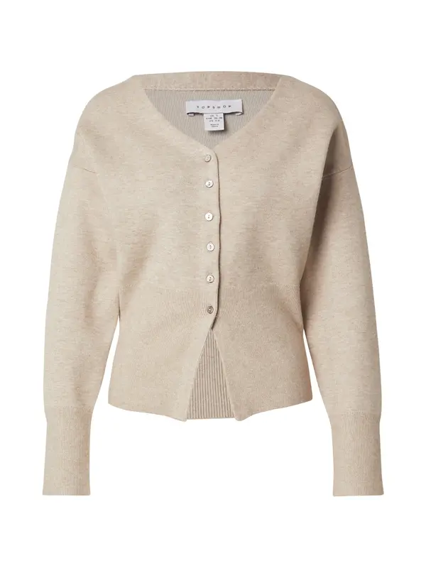 TOPSHOP TOPSHOP Kardigan 'Sienna'  boja pijeska