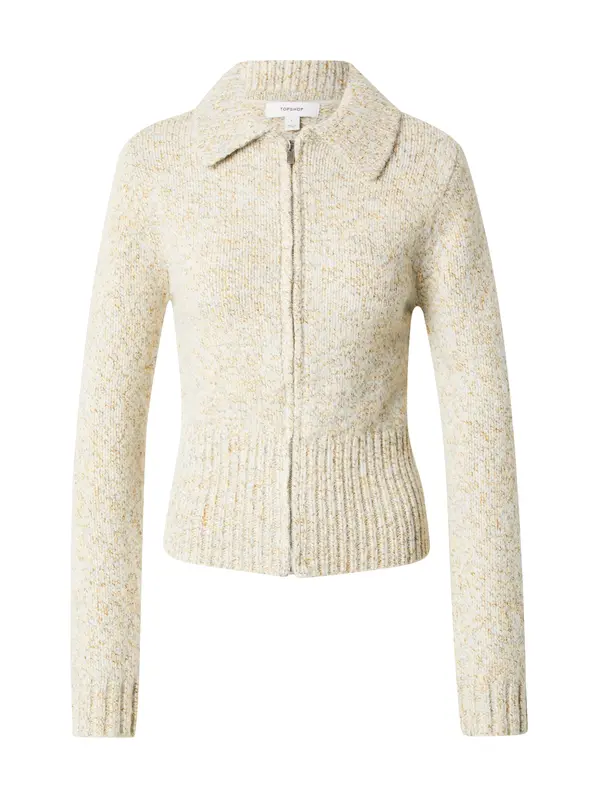 TOPSHOP TOPSHOP Kardigan 'VALERIE'  pastelno plava / svijetložuta