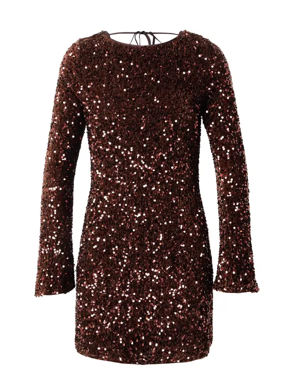 TOPSHOP TOPSHOP Koktel haljina 'MARIA'  smeđa