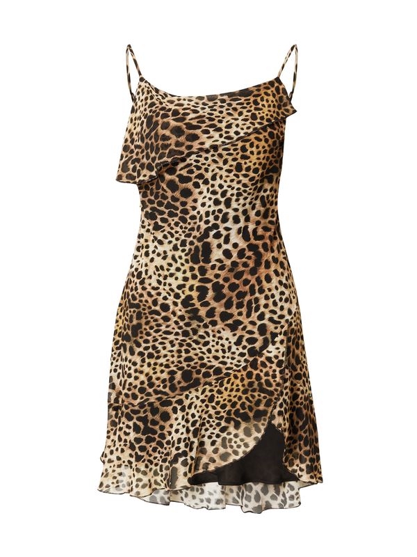 TOPSHOP TOPSHOP Ljetna haljina  boja pijeska / boja devine dlake (camel) / crna