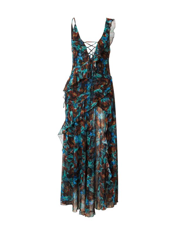 TOPSHOP TOPSHOP Ljetna haljina  plava / tirkiz / rubin crvena / crna