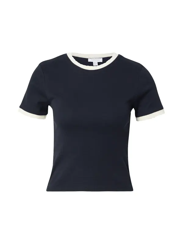 TOPSHOP TOPSHOP Majica  boja pijeska / crna