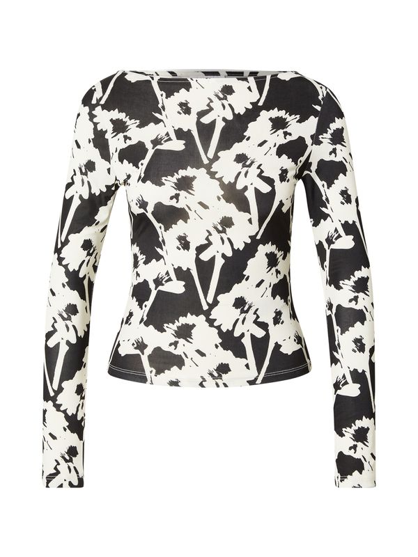 TOPSHOP TOPSHOP Majica  crna / bijela