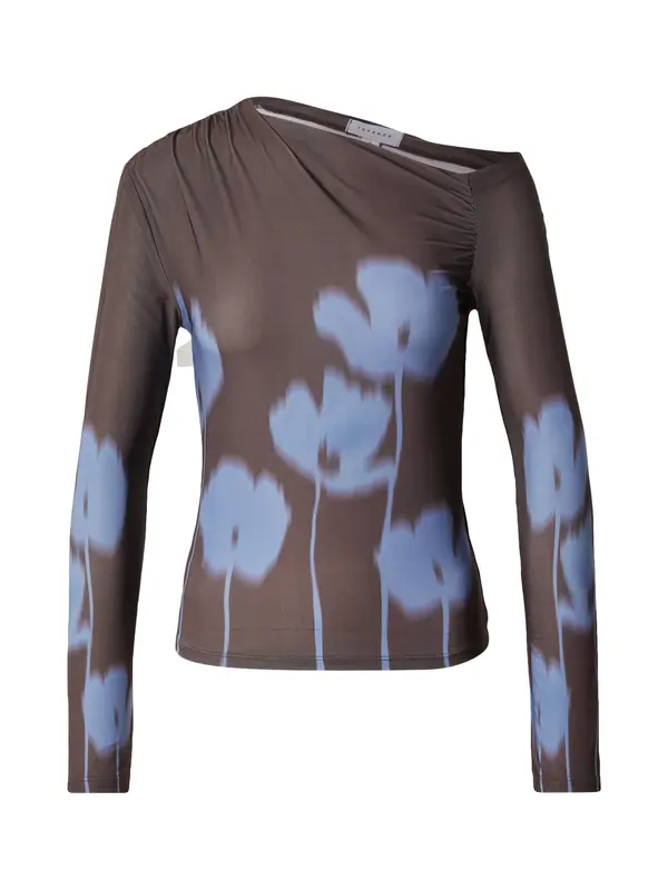 TOPSHOP TOPSHOP Majica 'INOLA'  plava / čokolada