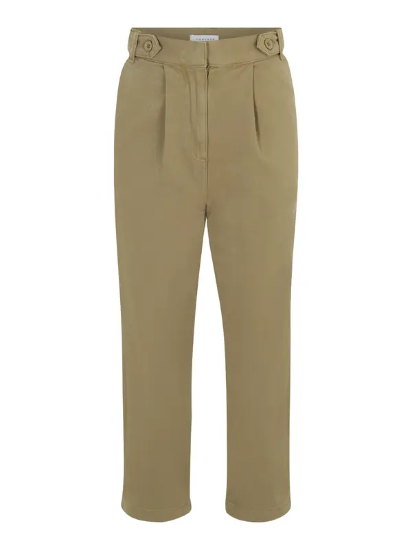 TOPSHOP Petite TOPSHOP Petite Hlače s naborima  kaki
